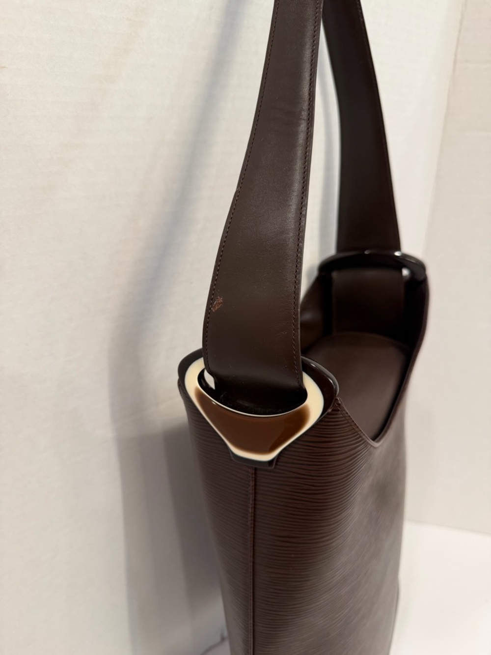 Louis Vuitton Epi Verso Moka M5281D Shoulder Bag 10.2*12.5*4.3 inch - Picture 7 of 10
